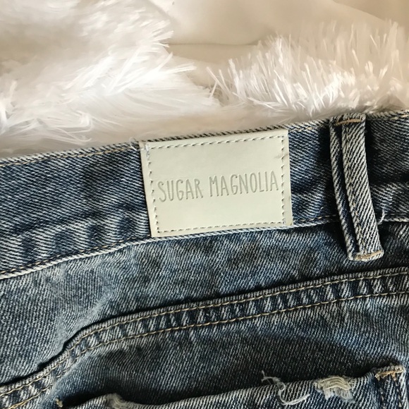 Sugar Distressed Shorts - Picture 3 of 4